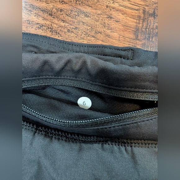Lululemon Pace Rival Skirt Skort in Black Size 6 - Picture 3 of 8